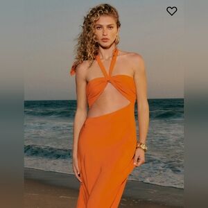 SOLD New Reformation Vivi Silk Dress